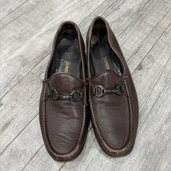 Allen Edmonds Men\'s Size D Brown Vinci Bit Loafers (*Discontinued / Vintage) main image 5